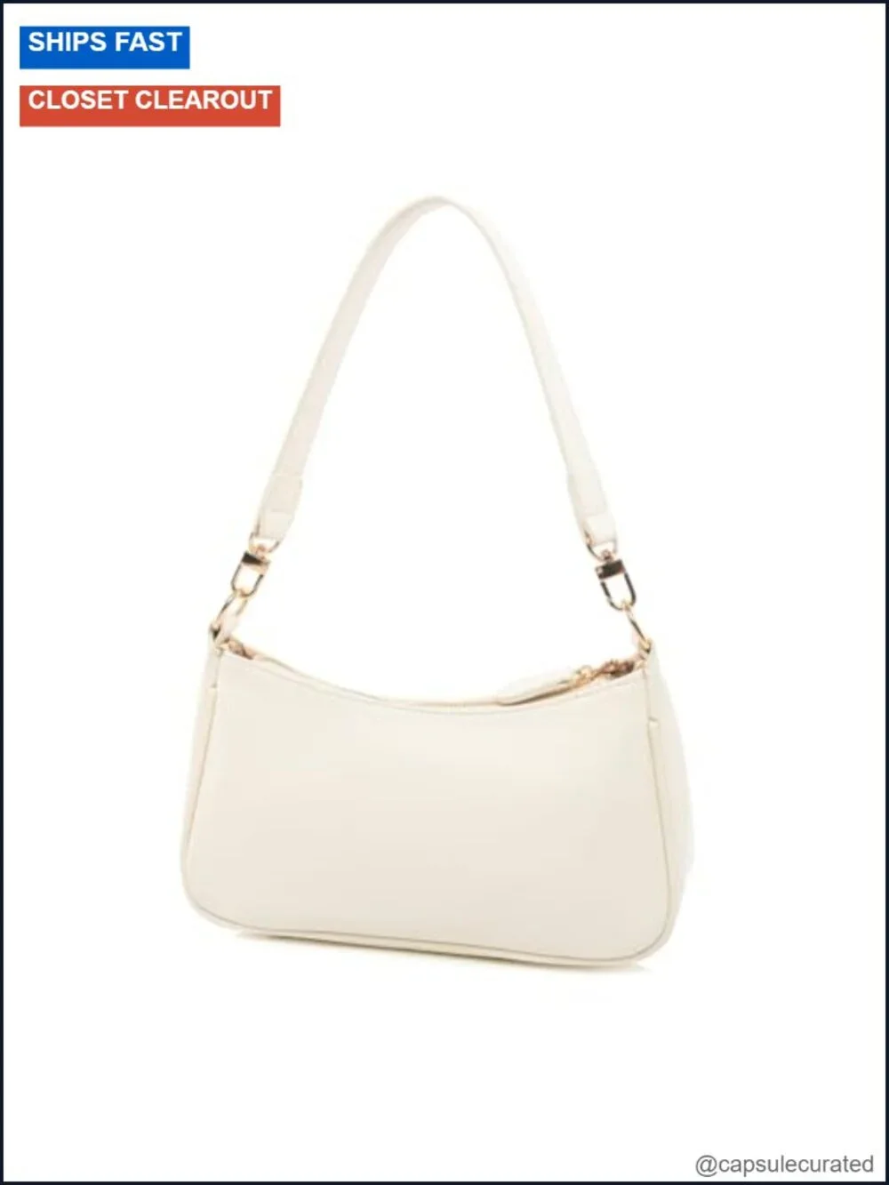 Faux Leather Hobo Crossbody Bag with Zipper, Vintage Shoulder Purse